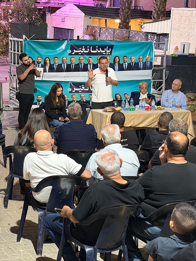 المئات يجتمعون في جلجولية وصوت الناس حاضر بقوة